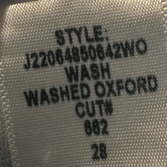 Veronica Beard Ryleigh Slim Straight High Rise Denim Jeans in Washed Oxf… - Picture 9 of 16